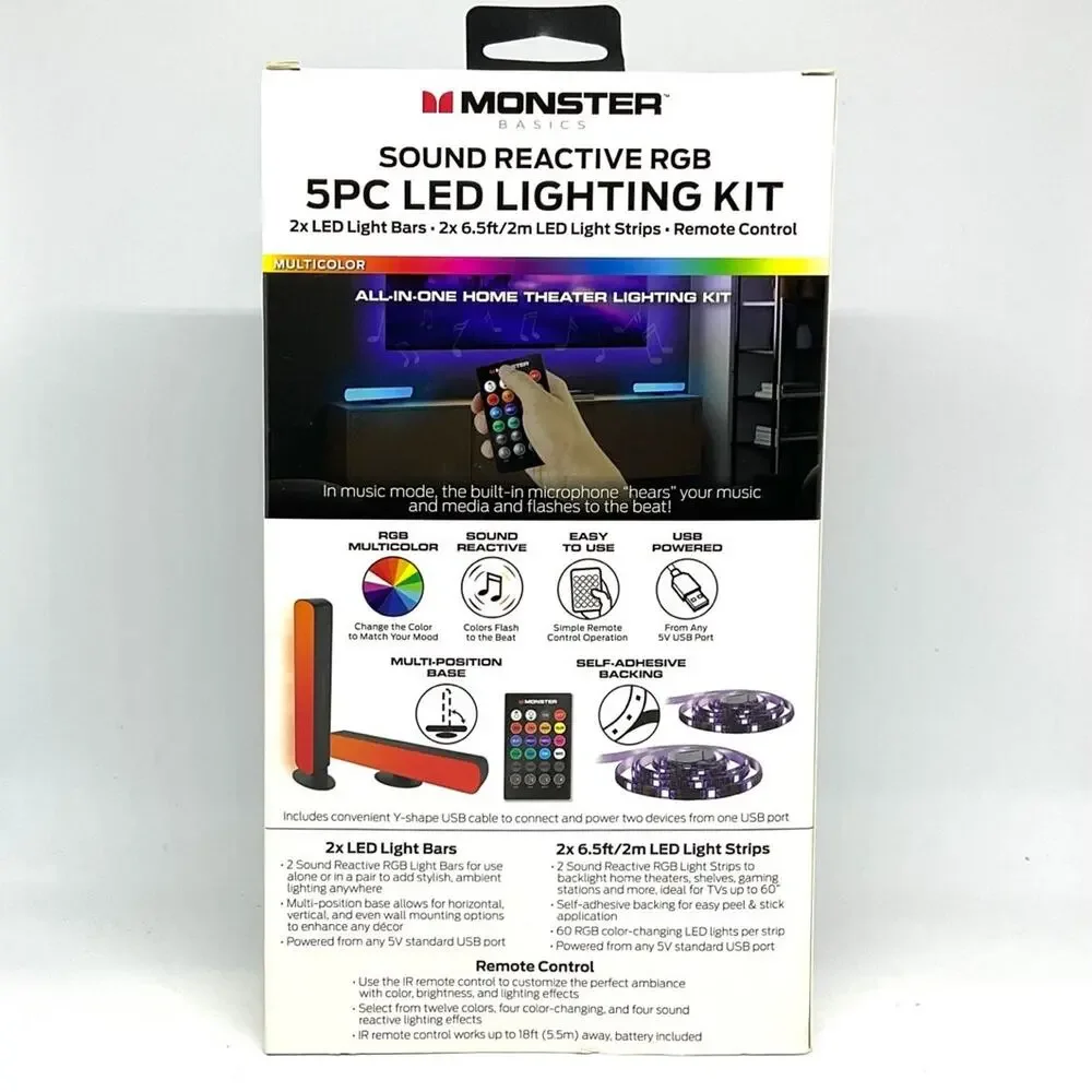 Monster 5 piece LED Lighting Kit